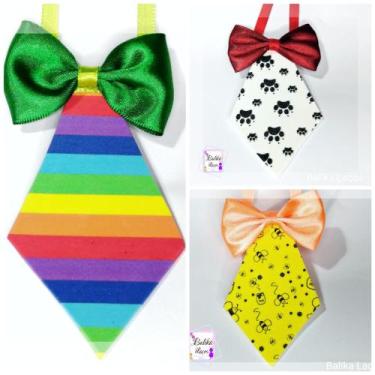 Imagem de Gravata pet luke - Balika Laços, Cores e Estampas Variadas, G