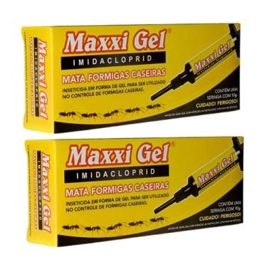 Imagem de 2 Maxxi Gel Mata Formigas Doceiras (seringa 10g) - frontquimica