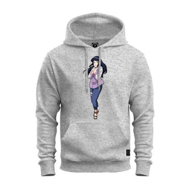 Imagem de Moletom Confortável Blusa De Frio Premium Estampado Unissex Hinata - S