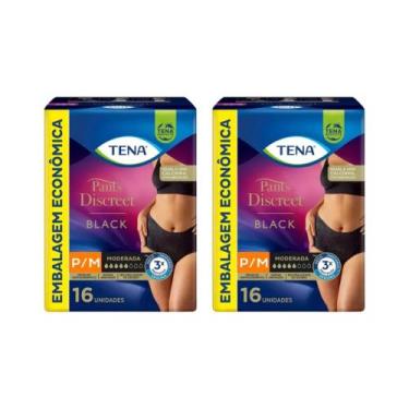 Imagem de Kit C2 Roupa íntima Black P/M Calcinha Descartável - Tena - Tena - Ess