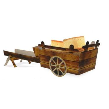 Imagem de Carroção Decorativo de Papel 1un. Kaixote Rizzo - Pollaryes Und. Com. 
