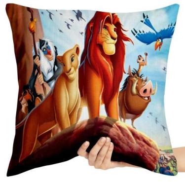 Imagem de Almofada 45x45 cheia Rei Leão personagens - Empório Dutra