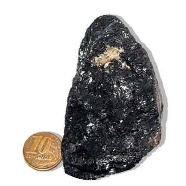 Imagem de 01 Turmalina Preta Pedra Natural 200 a 250g Média 7cm Tipo B - Cristai