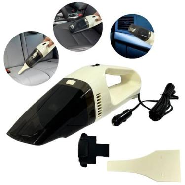 Imagem de Aspirador de Carro Automotivo Portátil Mão de Pó Tomada Acendedor 12V 