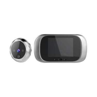 Imagem de Visor de Porta Digital com Visão Noturna - Câmera Olho Mágico 2,8 Pole