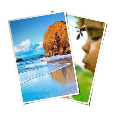 Imagem de 50/100 Folhas Papel Fotográfico Branco 115g Papel Impressão Foto A4 Pa