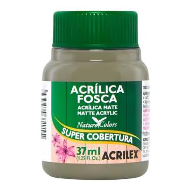 Imagem de Tinta acrilica fosca 37ml acrilex escolha a cor, 819 - CONCRETO
