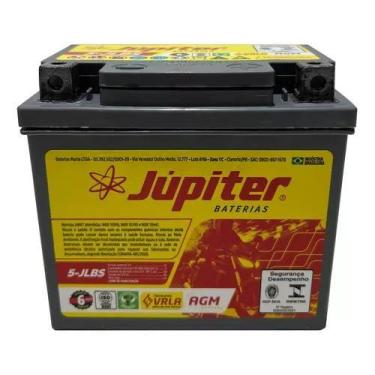 Imagem de Bateria Júpiter Moto 5lbs Honda Cg 125/150 Titan Fan 125/150