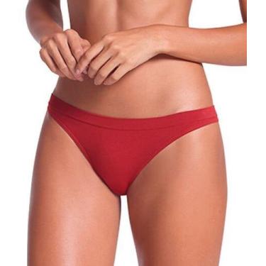 Imagem de Tanga Loba Lupo 40500 Sem Costura, Natural, G