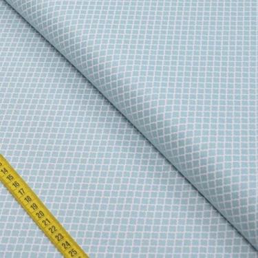 Imagem de Tecido Estampado para Patchwork - Basics Baby : Vitral Azul Bebê (0,50