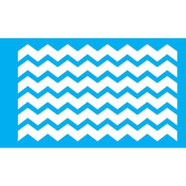 Imagem de Stencil Opa 7 X 15 cm - Chevron - 1951 - Opa Criando Arte