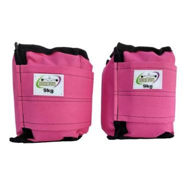 Imagem de Caneleira / Tornozeleira 9 KG - Exercise Sports, Rosa