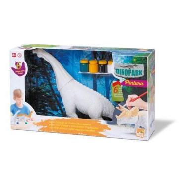 Imagem de Dinossauro De Pintura Dinopark Com 6 Tintas - Bee Toys