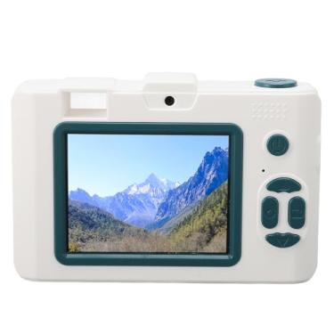 Imagem de Câmera Digital, Câmeras Duplas Frontais Traseiras de 50 MP, Câmera de Apontar e Disparar, Câmera de Vlogging Com Zoom Digital de 8X e Tela de 2,4 Polegadas para Festas de Viagem