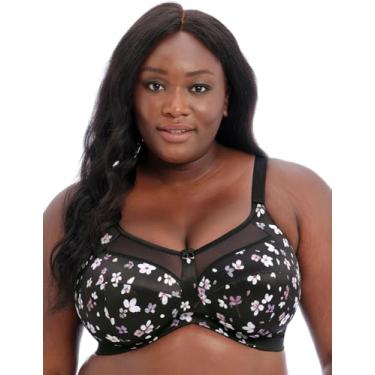Imagem de GODDESS Sutiã feminino sem fio Kayla Plus Size macio, Sakura, 54B