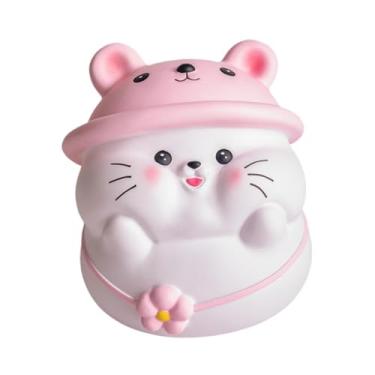 Imagem de menolana Cofrinho de gato, caixa de economia de dinheiro, decoração, criativo, adorável, fofo, cofrinho, desenho animado, para crianças, meninos, meninas, Pink L