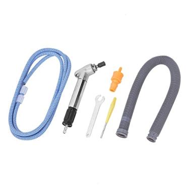 Imagem de Kit de Moedor Pneumático de ângulo de 120 ° 121N - Ferramenta de Polimento de Alta Velocidade de 65.000 RPM para Moagem e Detalhamento de Precisão