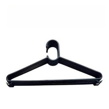 Imagem de Kit de Cabides para Roupas Cabides para Roupas Cabide Reforçado Adulto Cabide Preto(30)