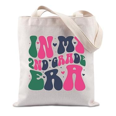 Imagem de Lywjyb Birdgot In My First Second Third Fourth Fifth Grade Era, presente de volta às aulas, presente para professores, Bolsa de 2ª série, Large