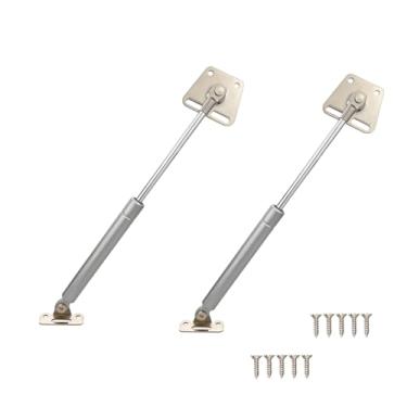 Imagem de SFOCFWH Suporte de mola de choque a gás de 25,4 cm 10 kg/100N para trailer, capa de armazenamento de cama, porta de ferramentas, tampa de brinquedo, porão, escotilha de barco, peças de substituição,