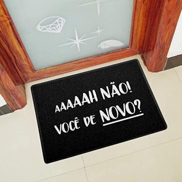Imagem de Capacho/Tapete - Haaa não Você de Novo!, Beek, Preto, 60 x 40 cm