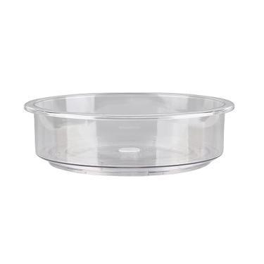 Imagem de Organizador de Gabinete Giratório Transparente Suporte de Armazenamento Giratório 360 ° para Condimentos café Cosméticos Cozinha Banheiro