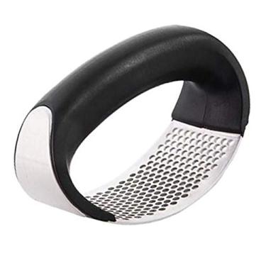 Imagem de Espremedor De Alho Fácil E Prático Amassador Triturador Inox