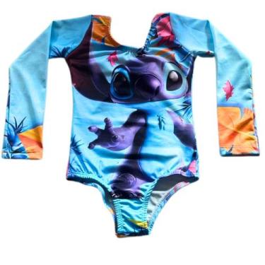 Imagem de Maio Manga Longa Moda Praia Temático Personagens Proteção Uv - Star Go