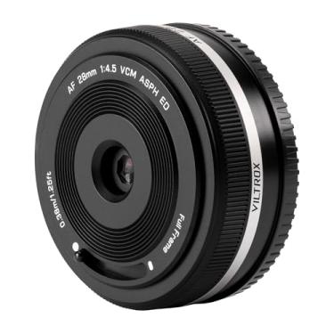 Imagem de VILTROX Lente panqueca F4.5 de 28 mm para Sony E, lente grande-angular de quadro completo de foco automático compatível com câmeras Sony E Mount a7cr a7cii a7c a6700 zv-e100 a6600 a6400 a7iv a7iii