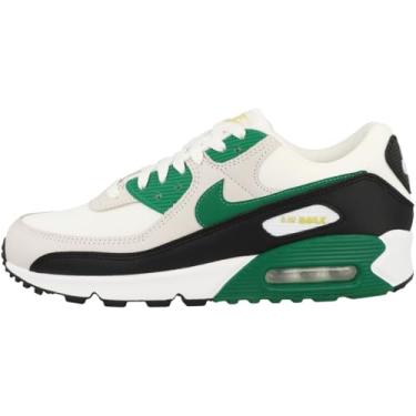 Imagem de Nike Air Max 90 Premium, tênis masculino, Branco/verde/preto e branco, 39