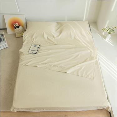 Imagem de Forros de saco de dormir Saco de dormir portátil compacto, lençol forrado de saco de dormir de algodão para hotel doméstico, para viagens ao ar livre e acampamento, 9 estilos, F, 180x210cm