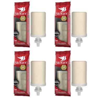 Imagem de Kit 4 Velas Para Filtro Barro Tradicional Stéfani São João 