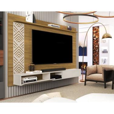 Imagem de Painel Roma 1.7 Nature/Off White – vj Móveis