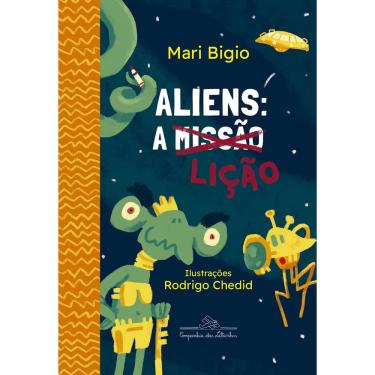 Imagem de Livro Juvenil Aliens: A Lição — Cordel em Versos, Mari Bigio (Coleção Canoa)
