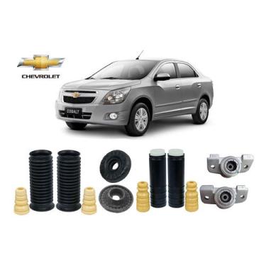Imagem de 4 Kit Do Amortecedor Coxim Batente Coifa Dianteiro Traseiro Gm Cobalt 2011 2012 2013 2014 2015 2016/... Original