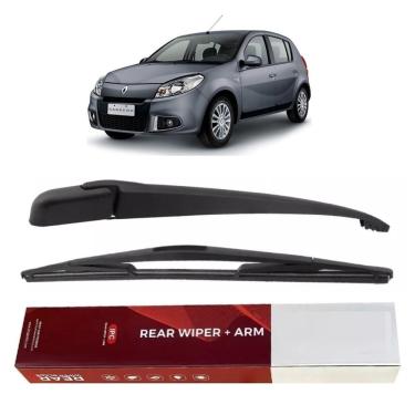 Imagem de Braço Traseiro completo com Palheta para Limpador de Parabrisa Traseiro Renault Sandero 2007 2008 2009 2010 2011 2012 2013 2014