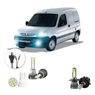 Imagem de Ultra Led Nano 22000lm Peugeot Partner 1999-2009 H4 H1 - LUXLED y3, Br