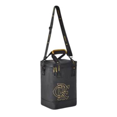 Imagem de Bolsa Transversal Cooler Flamengo Térmica Viagem Passeio - Clio, Doura