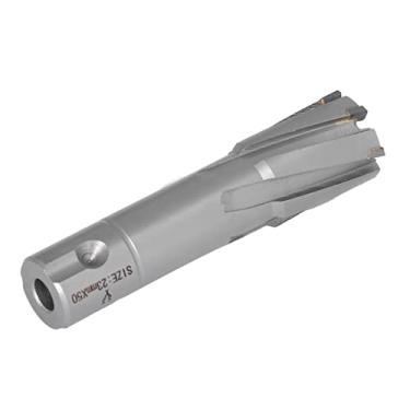 Imagem de Cortador Anular de Metal Duro, Serra de Furo Vazado Métrica de 50 Mm de Profundidade Com Design de Parede Fina para Cortes Eficientes, Adequado para Ferro Fundido, Aço (23mm)
