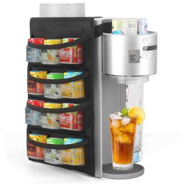 Imagem de Suporte de cápsulas para máquina de refrigerante para sistema de bebida Ninja Thirsti, capa de armazenamento de 12 sabores para sistema de bebida Ninja Thirsty Organizador de cápsulas para cápsulas de