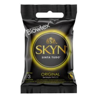 Imagem de Preservativo Skyn Sinta Sensacao Natural 3 Unidades Blowtex