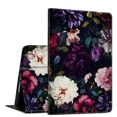 Imagem de GFRGTFHYT Capa para Microsoft Surface Pro 7/7 Plus/Pro 6/5/4/LTE de couro PU de 12,3 polegadas, fina, leve, suporte de vários ângulos, capa inteligente com suporte para despertar/hibernar