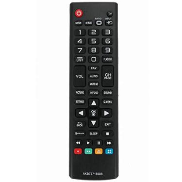 Imagem de AKB73715608 Controle remoto de substituição para LG TV 42LP560M 42LN541C 39LN549E 42LN549E 42PN4500 50PN4500 32LP560M 42LN5200 50PN5300 50LN53300 10 60 PN5300 50PN6500 50LN5100 60PN6500 60PN6550