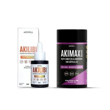 Imagem de Kit Sensualidade Máxima 1 Akimax Mulher + 1 Akilibi - Akiwell