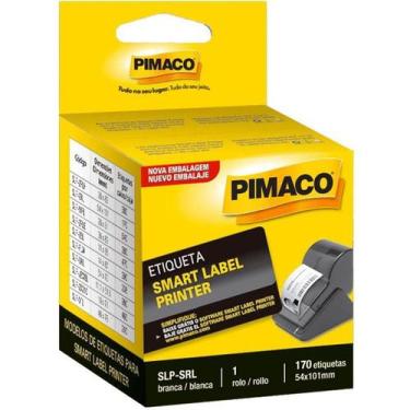 Imagem de Etiqueta Pimaco Impressão Térmica Smart Label SLP-SRL 54x101mm 1 Rolo 