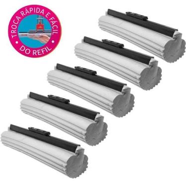 Imagem de Kit 5 Refis Rodo Mágico Esfregão Espuma De Pva Condor - Vendasshop
