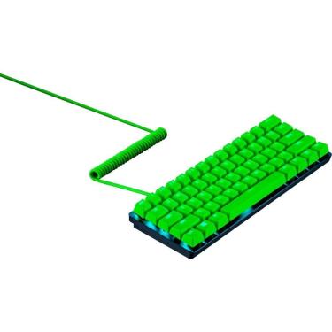 Imagem de Conjunto de teclas Keycap PBT + Cabo Espiral - Green - RC2101490700R3X