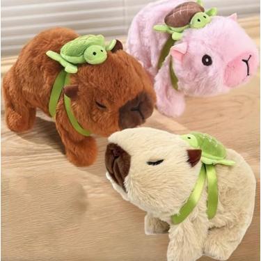 Imagem de Capivara Filó Pelúcia Antialérgica com Mochila