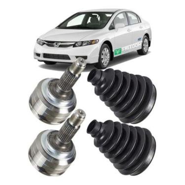 Imagem de Homocinetica externa honda new civic 1.8 16v 24x26 dentes manual 2006 