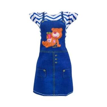 Imagem de Conjunto De Roupas De Boneca Bjd De 30cm, Vestido Fofo De Menina, Maqu